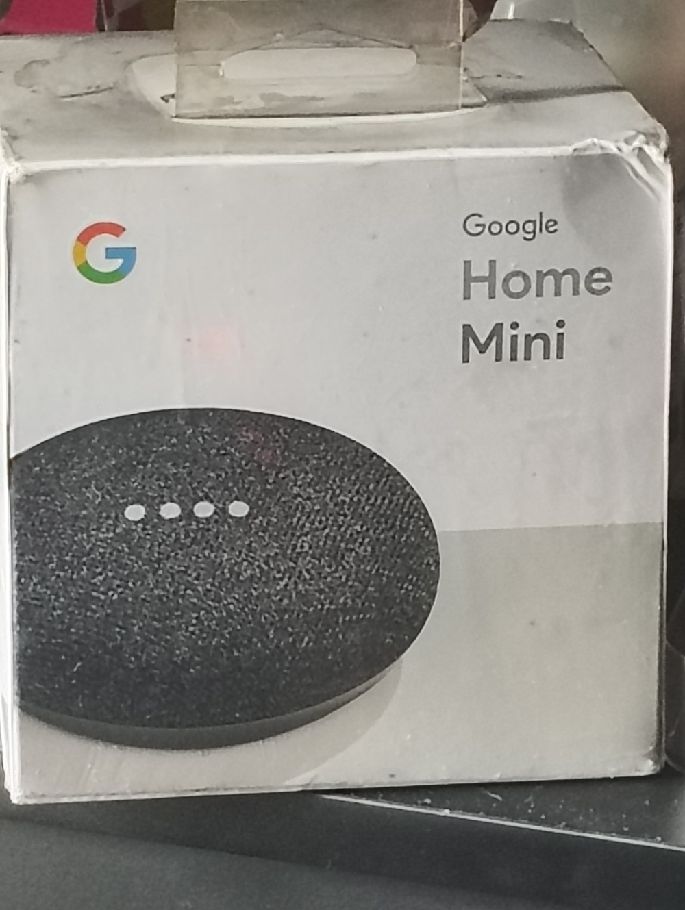Google Home Mini Smart Speaker - Charcoal Black